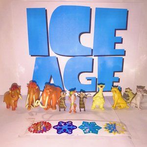 Ice Age Deluxe Party Favors Goody Bag Fillers set of 14 with 10 Figures